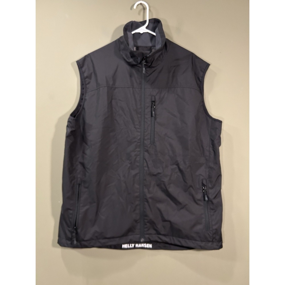 Helly Hansen Crew Grey Vest 2.0 Mens Size XXL 2XL Gray Full Zip - Picture 3 of 12